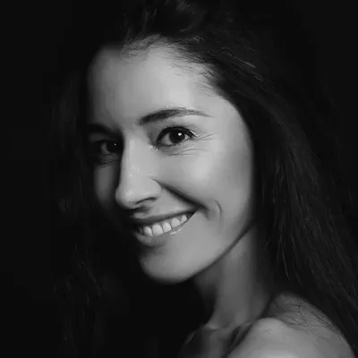 Mila López, modelo en Madrid