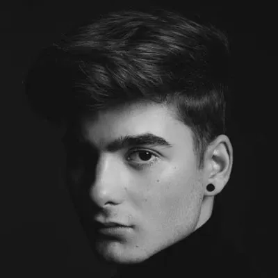 David Covaci, modelo en Valencia
