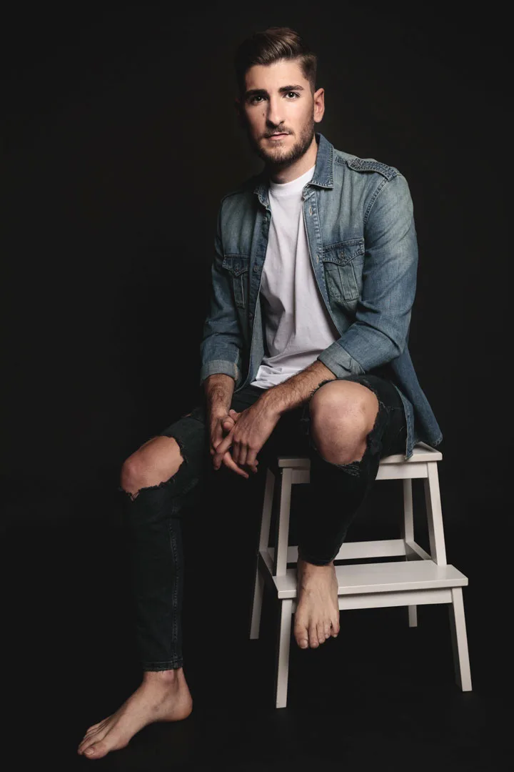 Book de modelo Vicente Valor en Valencia - Foto 1