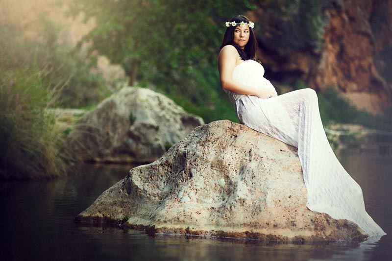 Sesión fotográ fica de embarazadas en Valencia