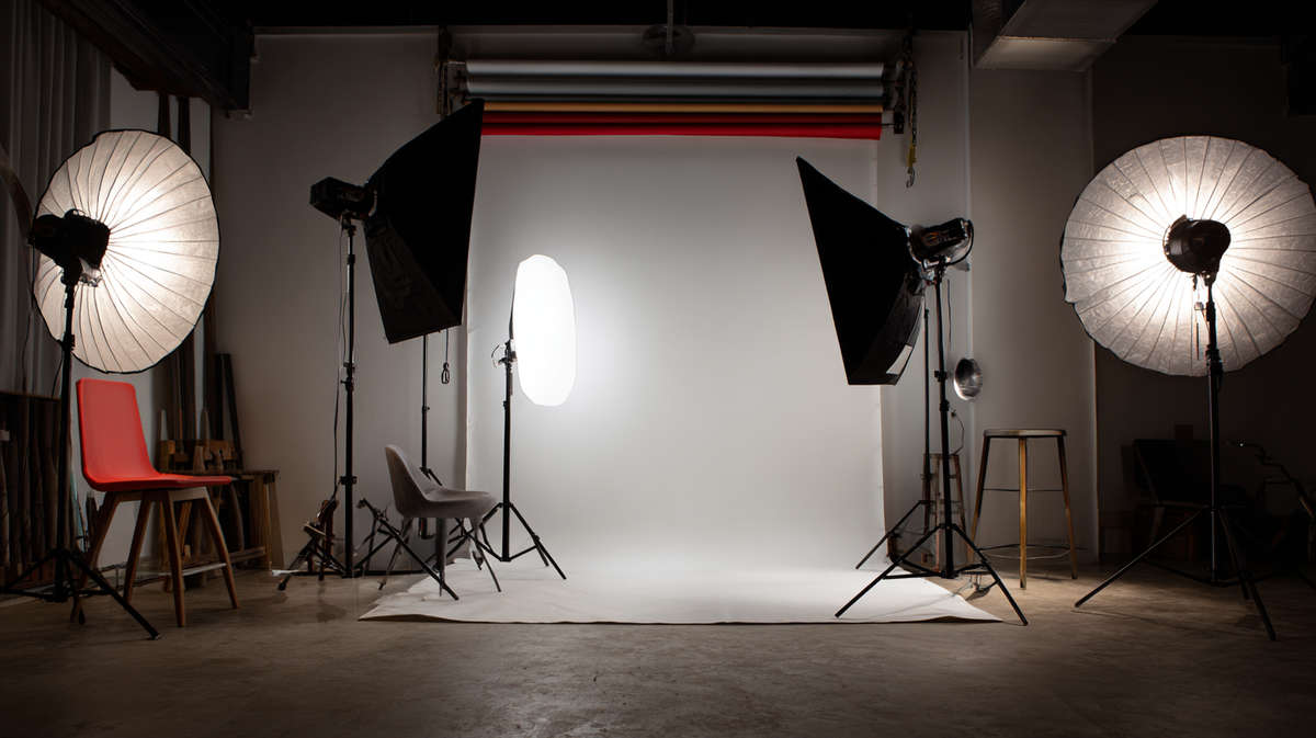 Retrato en estudio con iluminación suave